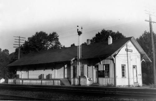 Historic Photo of Ravenel Depot